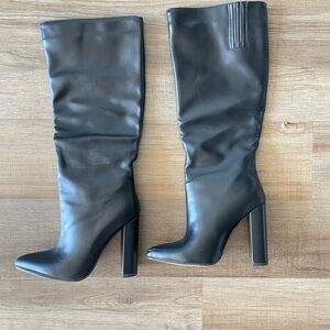 Black Knee-High Women's Boots